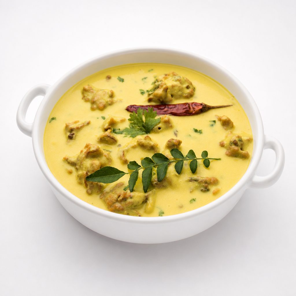 Punjabi Kadhi Pakora- veg/gluten free.