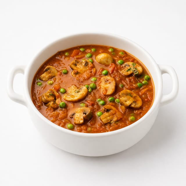 Kadai Mushroom- veg/vegan/gluten free.