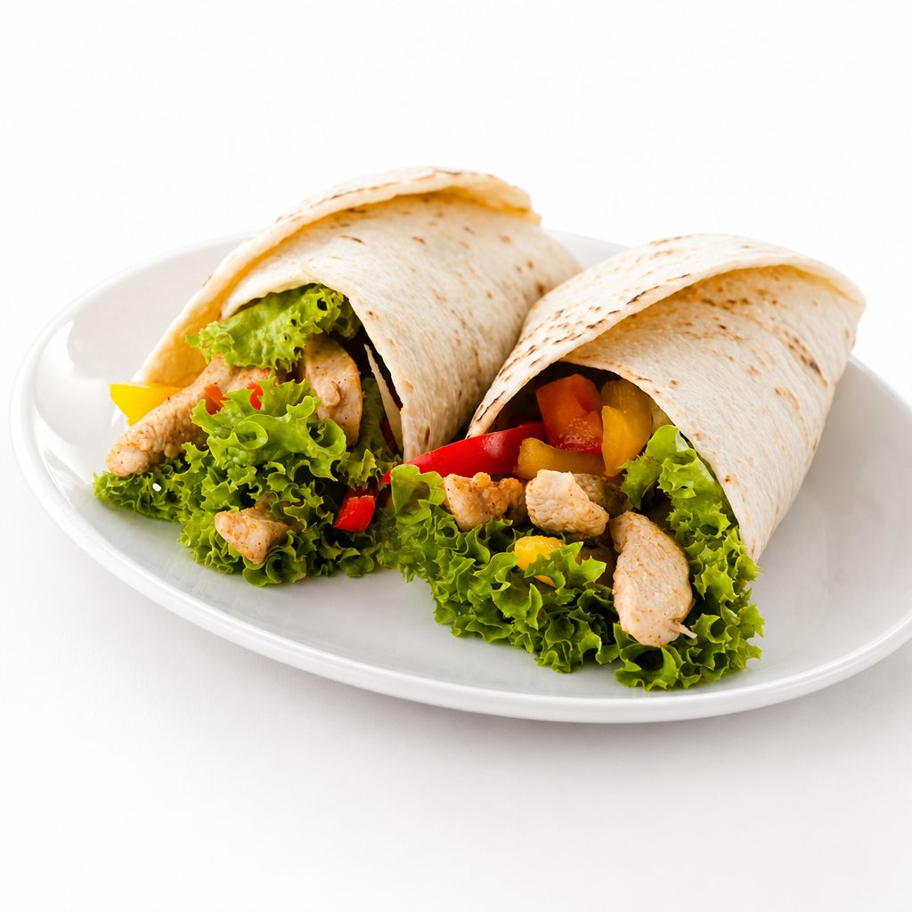 Chicken Wrap - Halal - 2 ROLLS.