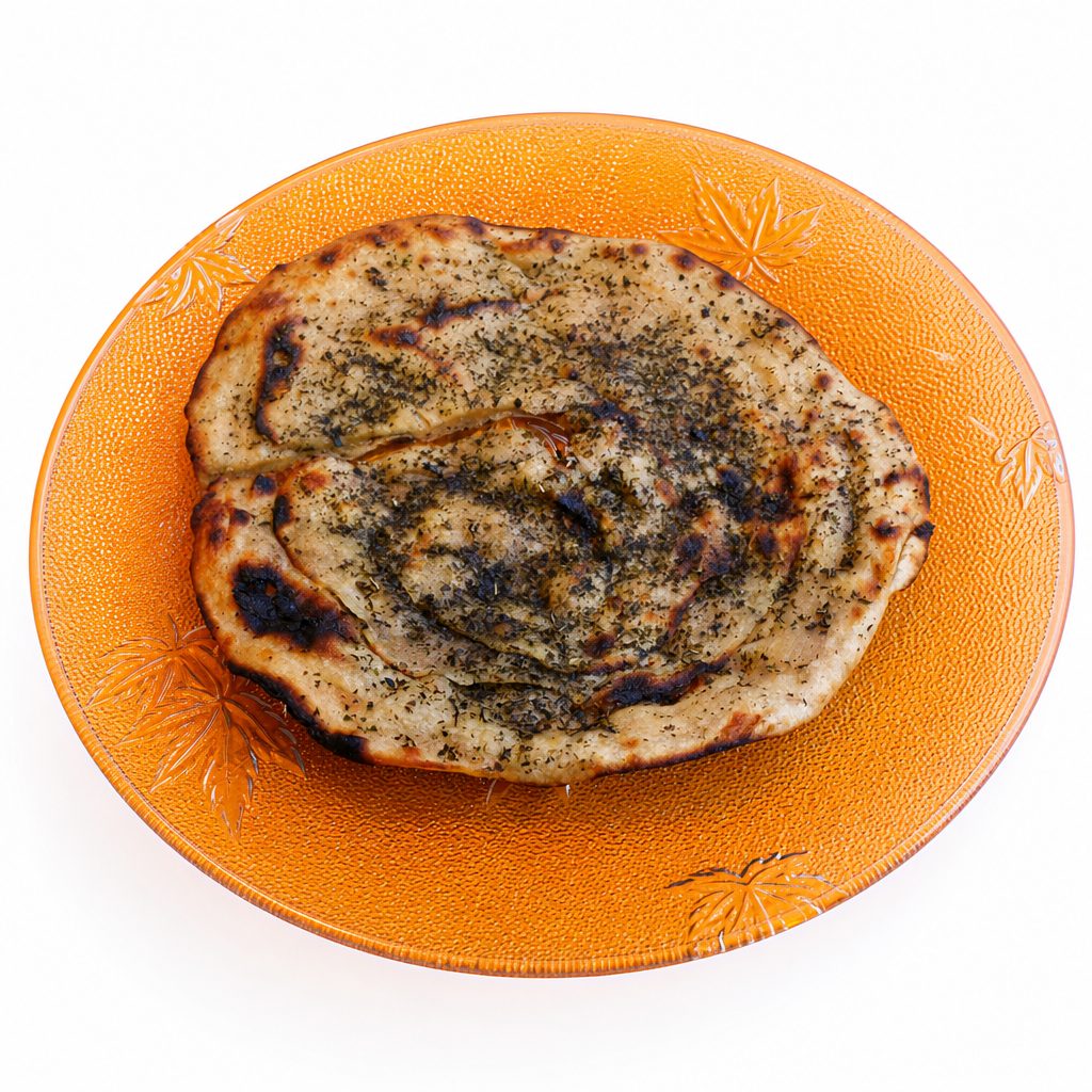 Pudina (Mint) Parantha.
