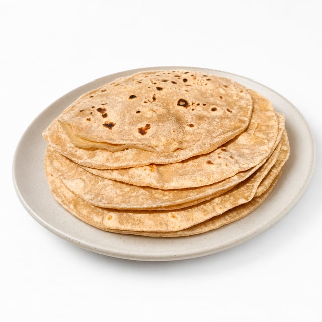 Phulka Roti /Tawa roti - 2 pcs - ### VEGAN BREAD###.