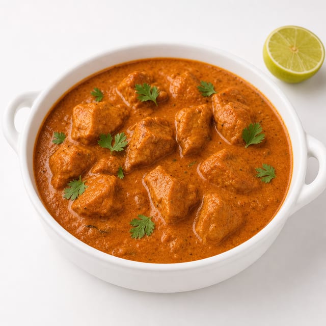 Lunch Chicken Korma--gluten free & Halal.