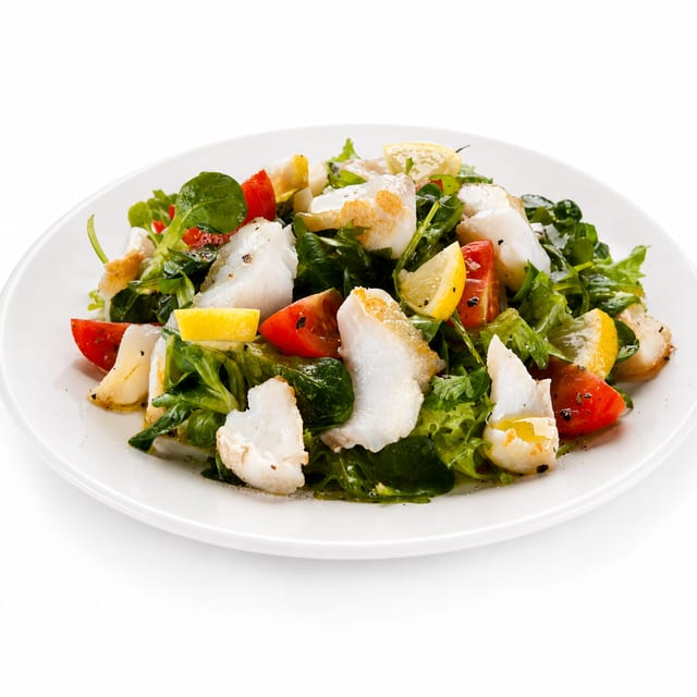 Tandoori Fish Salad.
