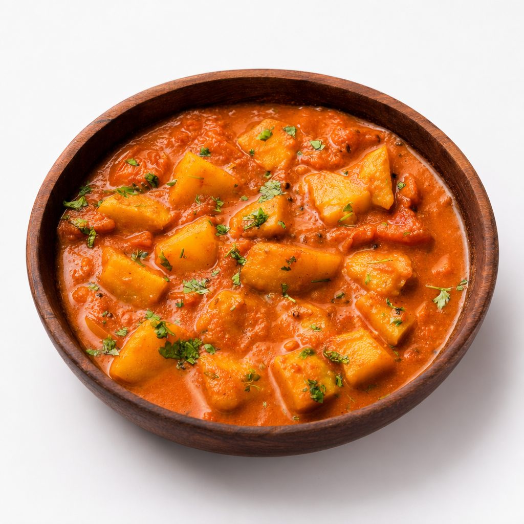 Lunch Mushroom Vindaloo- Vegan/gluten free.