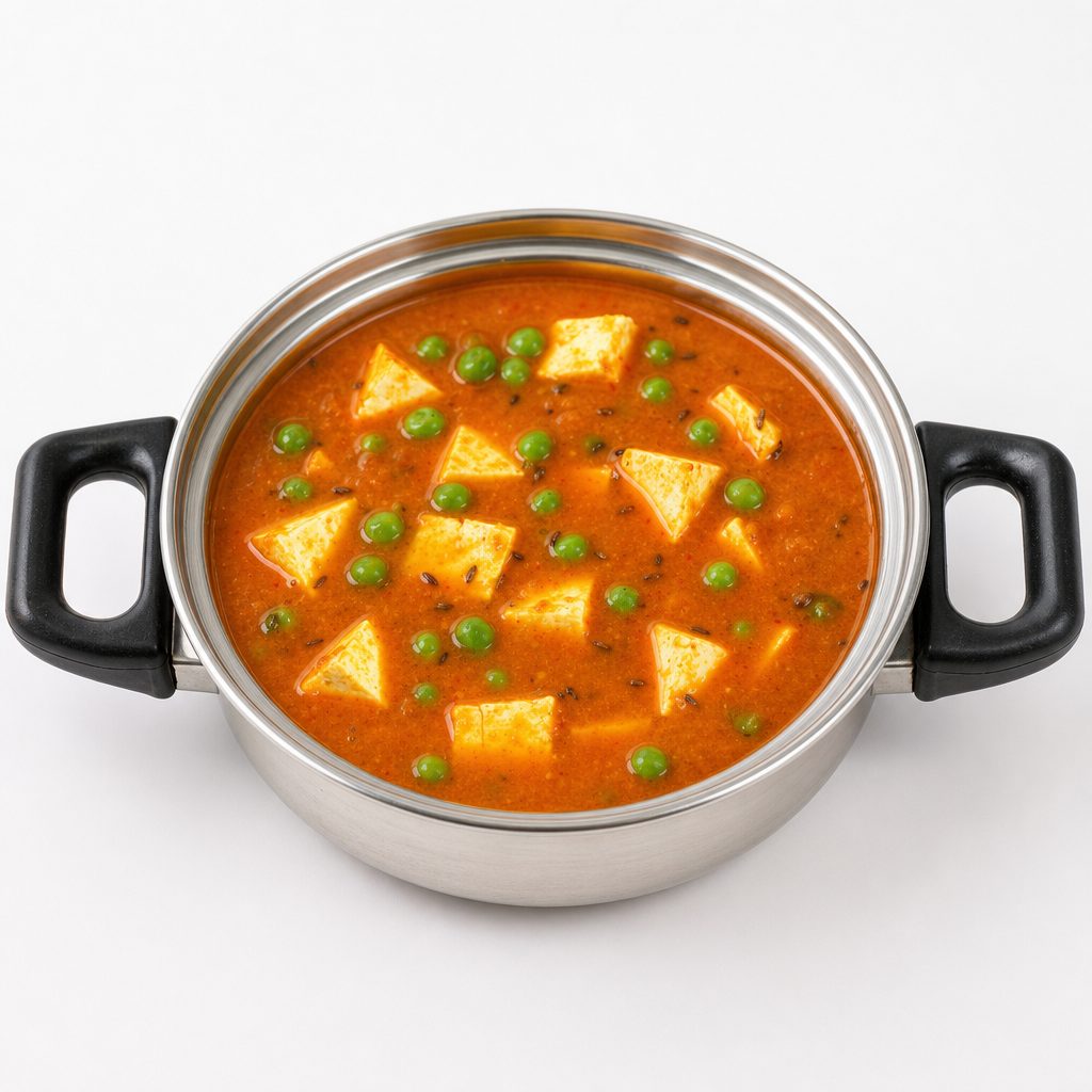 Lunch Mutter Paneer- vegan & gluten free.