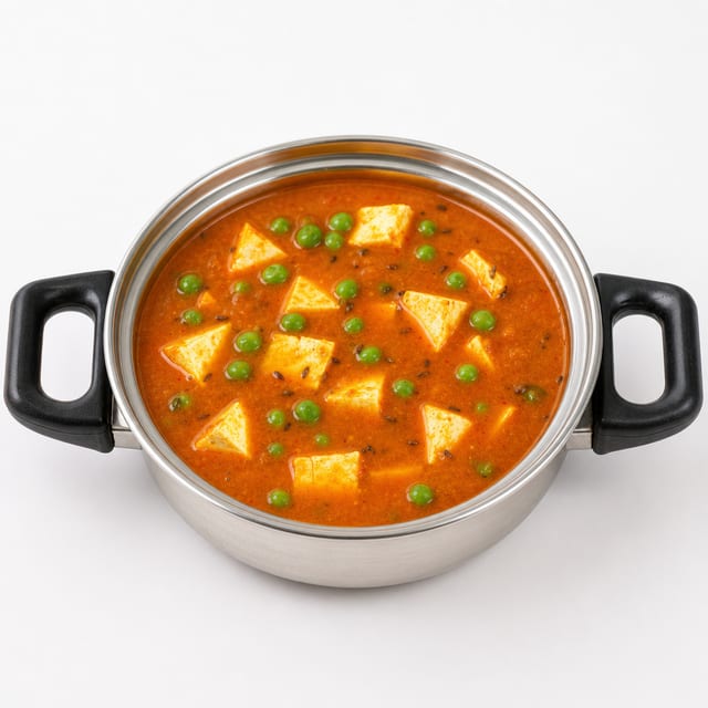 Lunch Mutter Paneer- vegan & gluten free.
