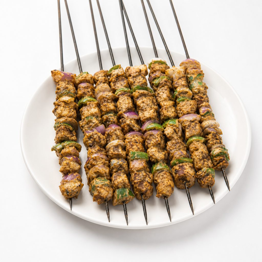 Lunch Soya Chaap Kebab - New vegetarian starter!.