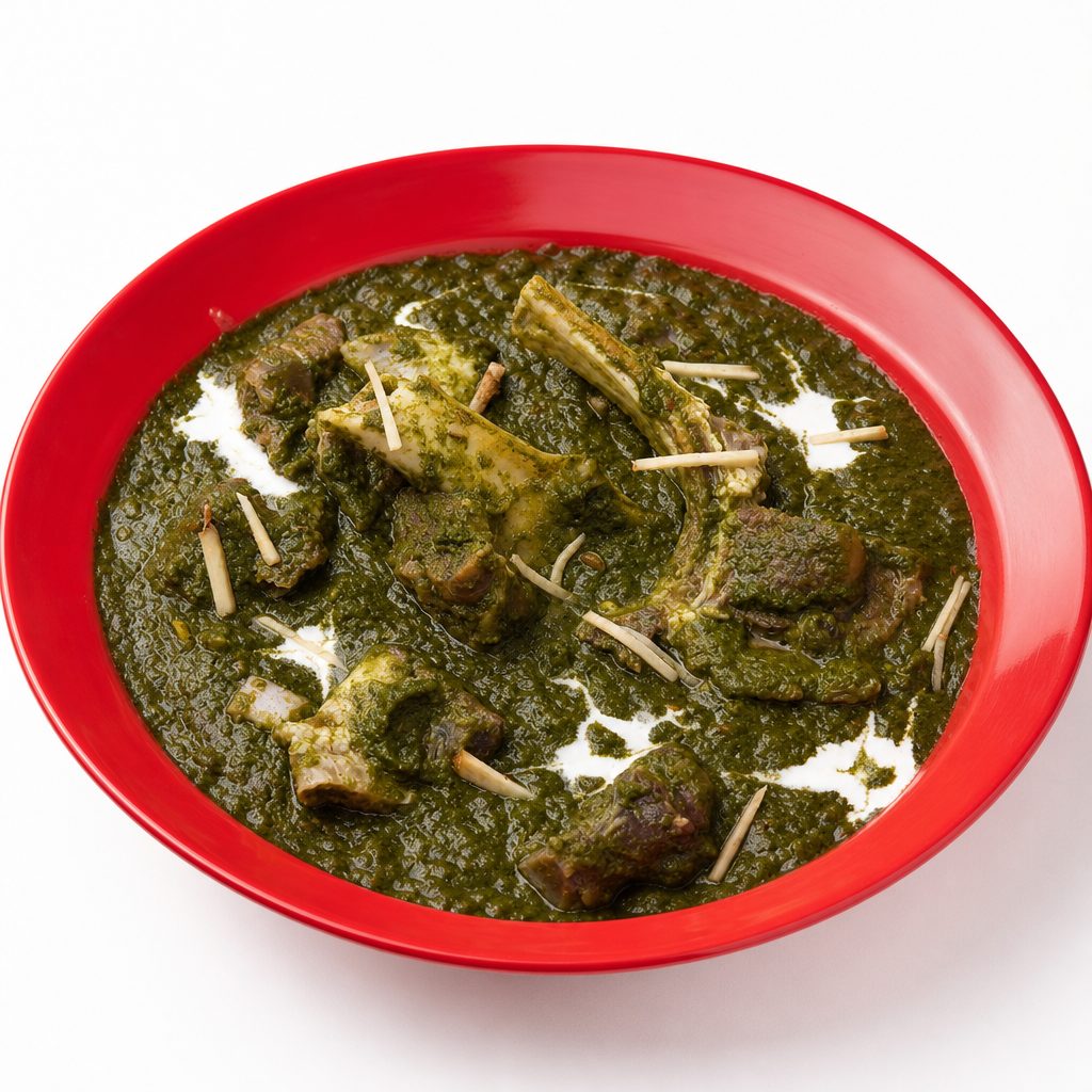 Goat Saag- gluten free ( halal).