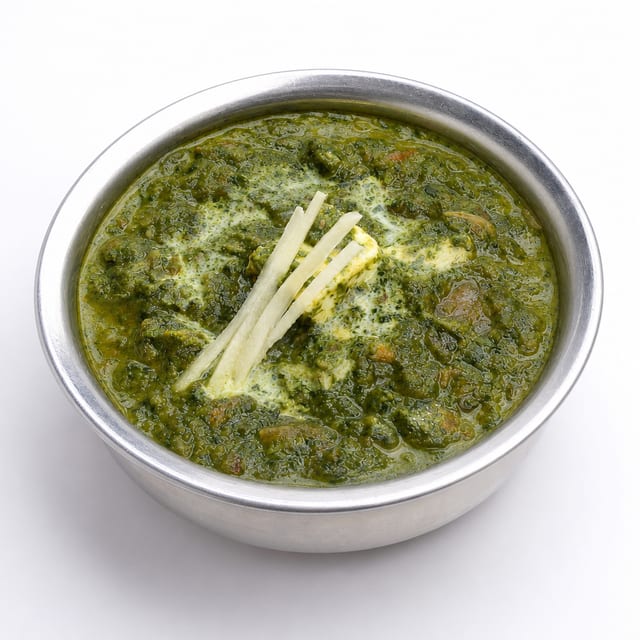 Lunch Aloo Saag- gluten free.