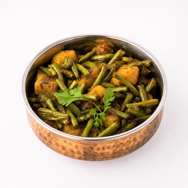 Aloo Beans- Vegan (New!).