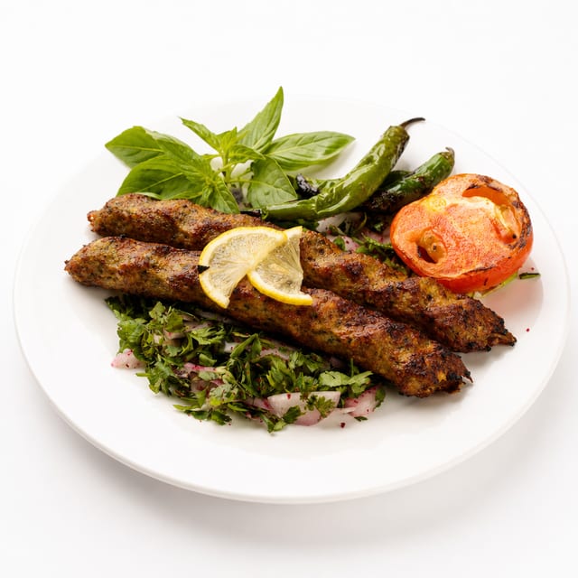 Tandoori Seekh Kabab Salad.