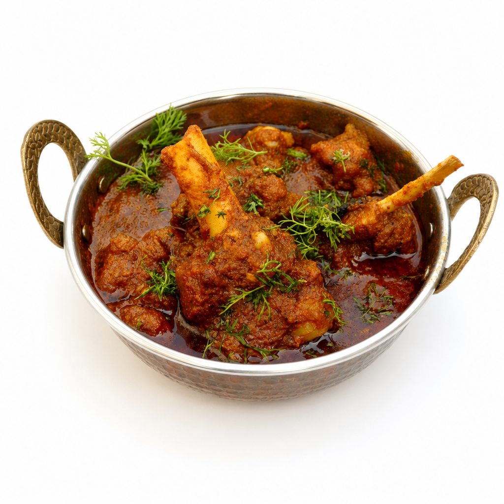 Methi Goat Curry.