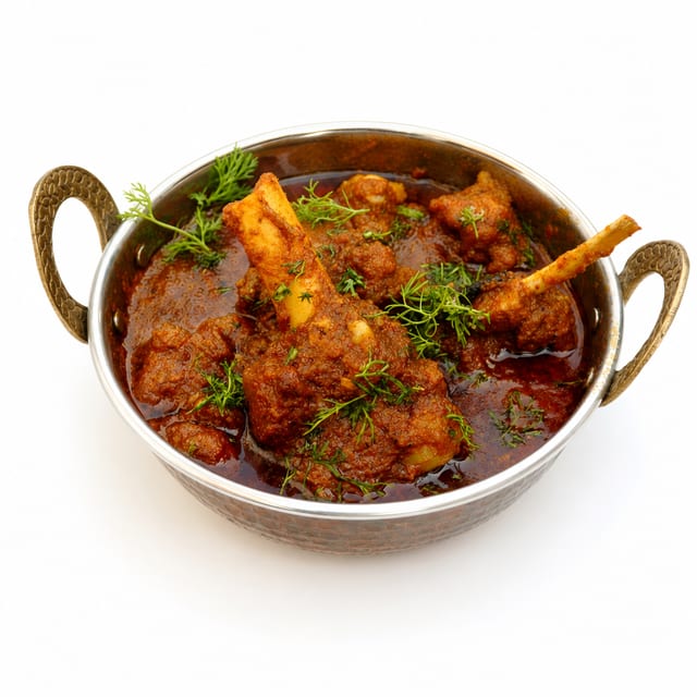 Methi Goat Curry.
