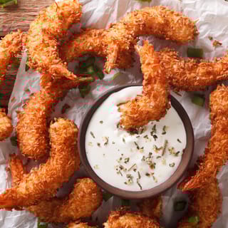 Coconut Shrimp (8 pcs) (A)