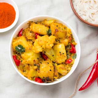 Lunch Aloo Gobhi- gluten free