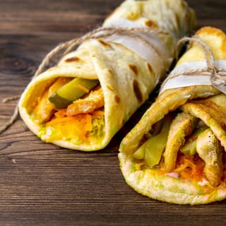 Paneer Kathi Roll-  Popular street food ## - 2 Rolls 