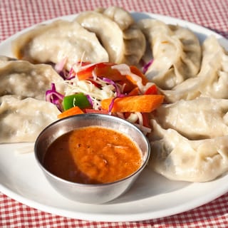 Chicken Momos(8 Pcs) - Halal  # #