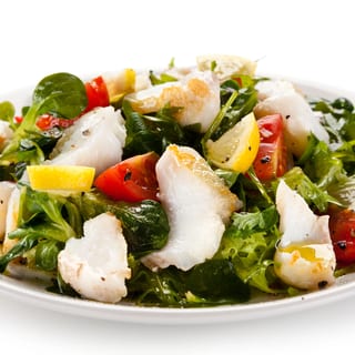 Tandoori Fish Salad