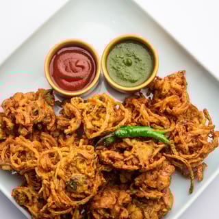 Onion Bhaji- gluten free/ vegan 