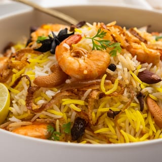 Shrimp Biryani- gluten free