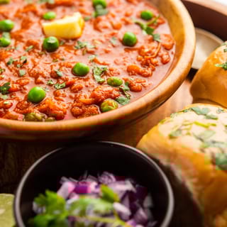  Keema Pav- Halal ##  Finger licking Good !!