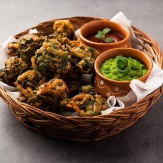 Spinach Pakora -New ! ( 8 pcs)